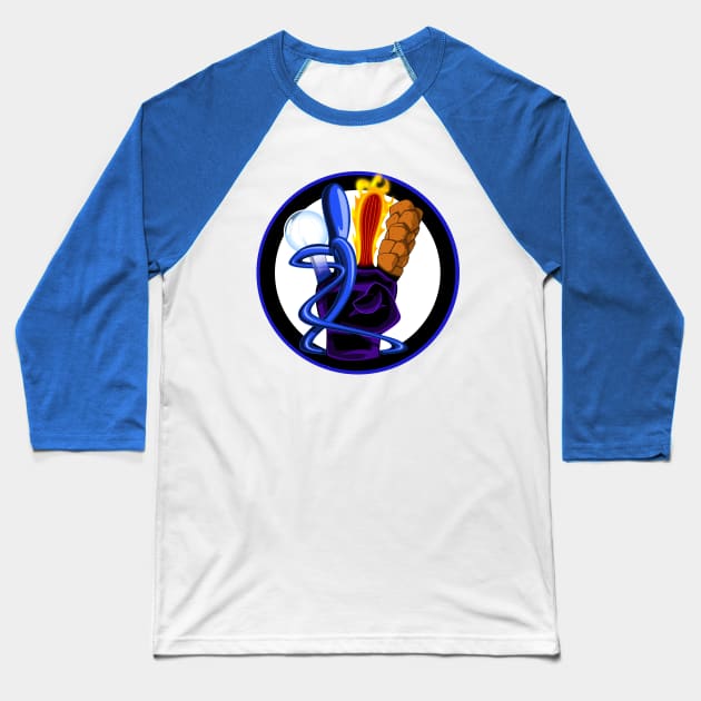 Fantastic 4 Baseball T-Shirt by kudoze